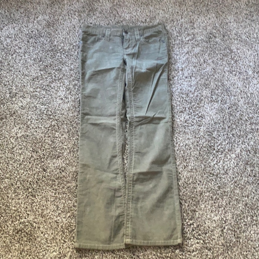 London Jean Flare Off Green Corduroy-bought from Victoria’s Secret. Worn once.